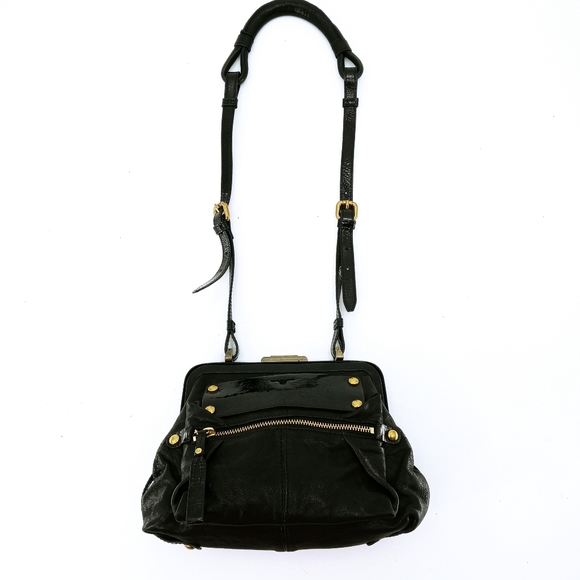 Kooba Black Leather Crossbody Bag - Picture 8 of 10